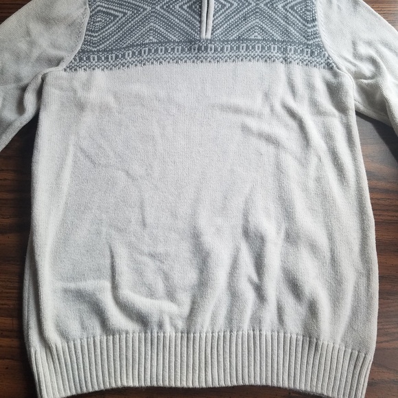 Y2K Chaps 1/4 Zip Casual Sweater - Picture 2 of 6